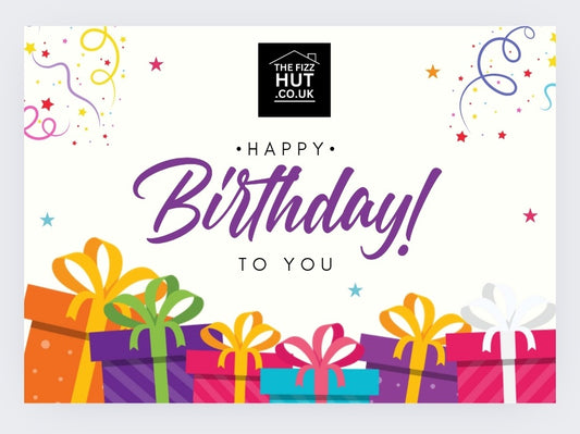 Happy Birthday Bright Gift Box