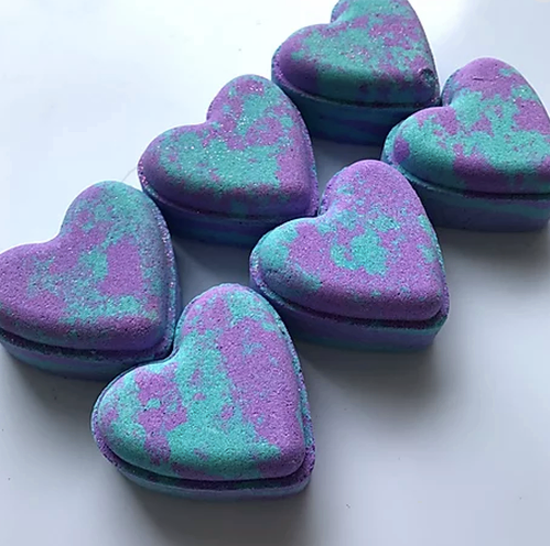 Heart of the Ocean Bath Bomb