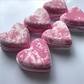 Sassy Strawb Heart Bath Bomb