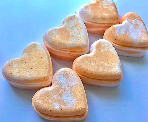 Lemon Love Heart Bath Bomb